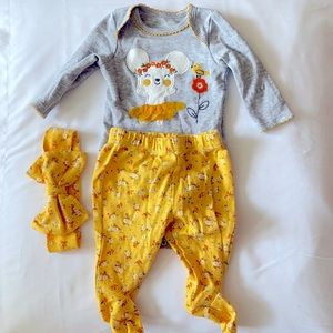 Baby Girl outfit with headband